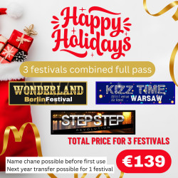 Full Pass, Wonderland + Kizztime + Step step 2026